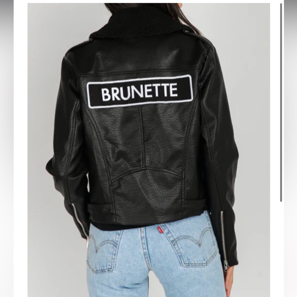 Brunette The Label Moto jacket